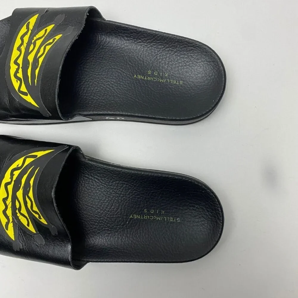 STELLA MCCARTNEY Kids Banana Slides Size 4